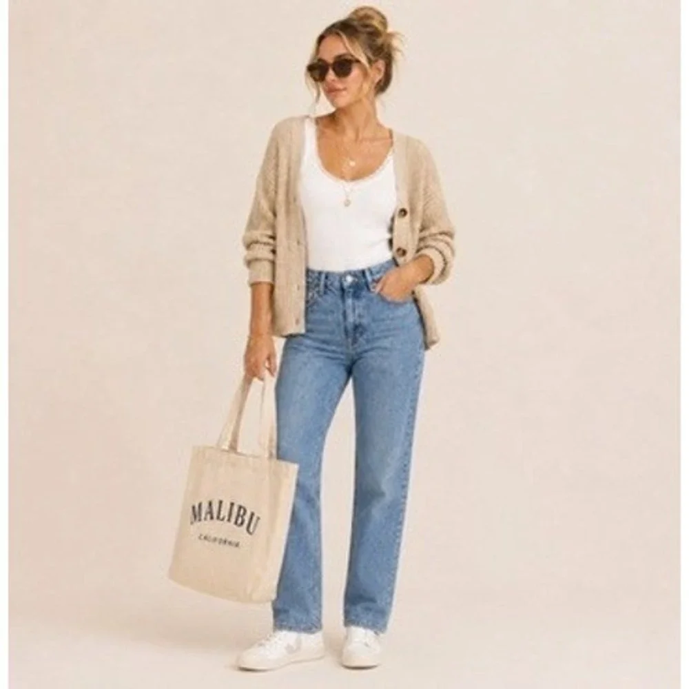 Everlane The‎ Original Cheeky Straight Leg Blue Jeans Waist 24